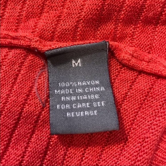 89th & Madison Coral Cardigan Medium - Picture 5 of 6